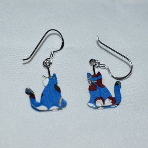 Cat Earrings For Pierced Ears